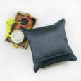 Black Printed Cushion Cover