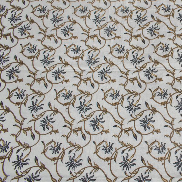 Anokhi Bageecha Print Double Bedsheet