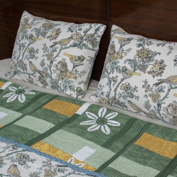 Jaipuri Reversible Bedcover