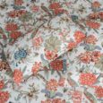 Anokhi Sanganeri Floral Block Print Bedsheet