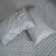 Gray Cloud Reversible Bedcover