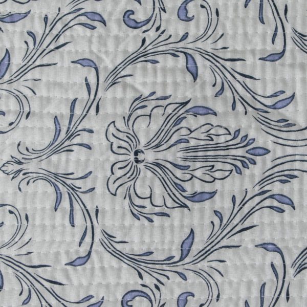 A Blue Evening Jaipur Reversible Bedcover