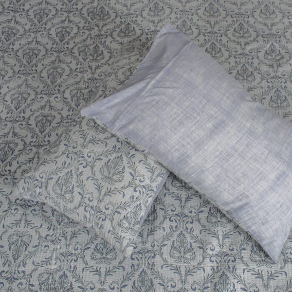 A Blue Evening Jaipur Reversible Bedcover